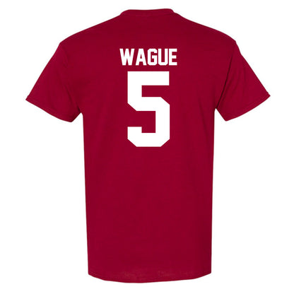 Oklahoma - NCAA Men's Basketball : Mohamed Wague - NCAA® March Madness® 2025 Shersey T-Shirt-1