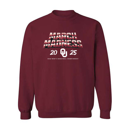 Oklahoma - NCAA Men's Basketball : Kuol Atak - NCAA® March Madness® 2025 Shersey Crewneck Sweatshirt-0