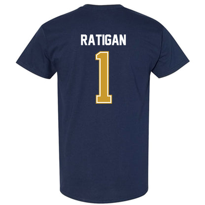Notre Dame - NCAA Women's Basketball : Kelly Ratigan - NCAA® March Madness® 2025 Shersey T-Shirt-1
