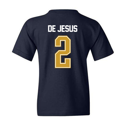 Notre Dame - NCAA Women's Basketball : Vanessa de Jesus - NCAA® March Madness® 2025 Shersey Youth T-Shirt-1