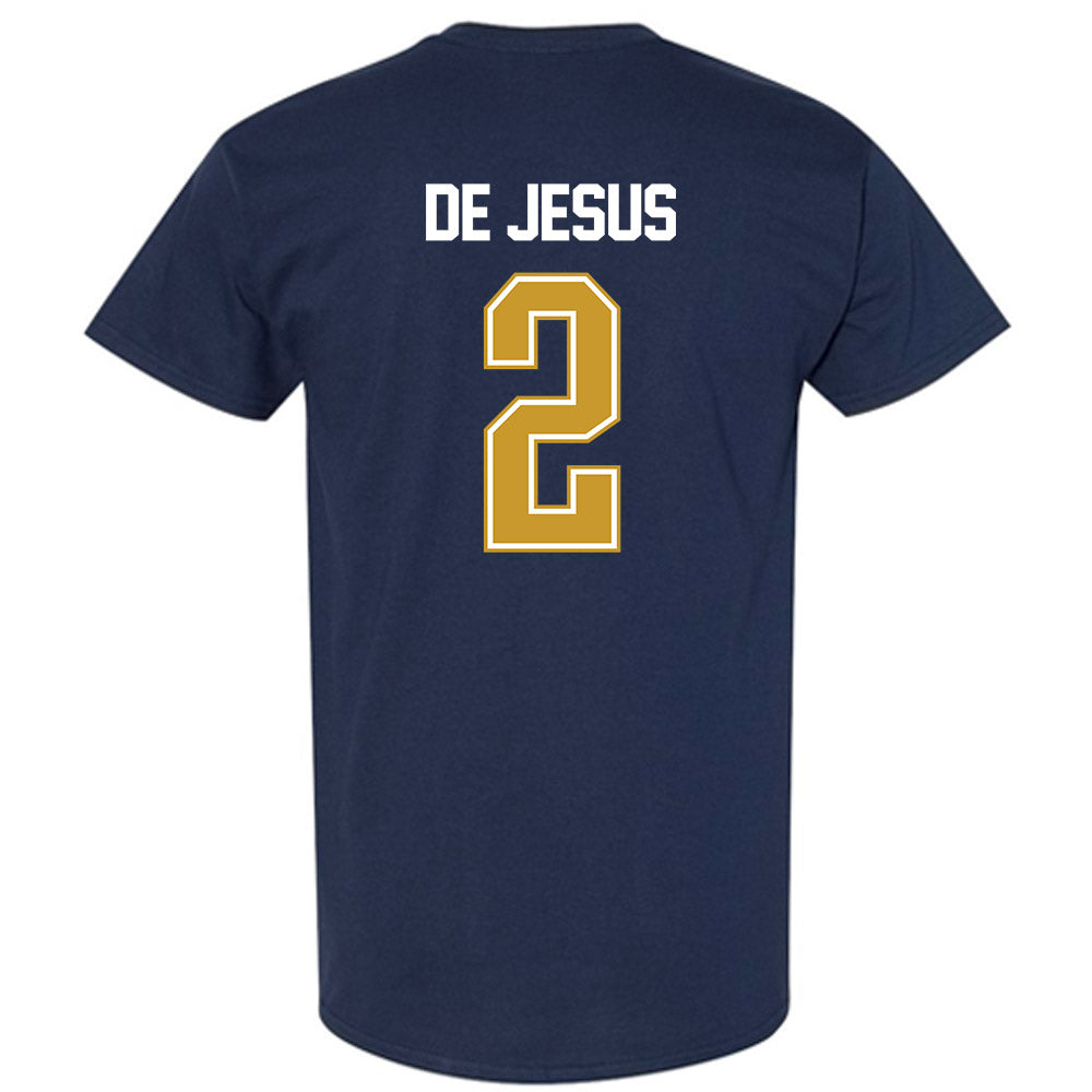 Notre Dame - NCAA Women's Basketball : Vanessa de Jesus - NCAA® March Madness® 2025 Shersey T-Shirt-1