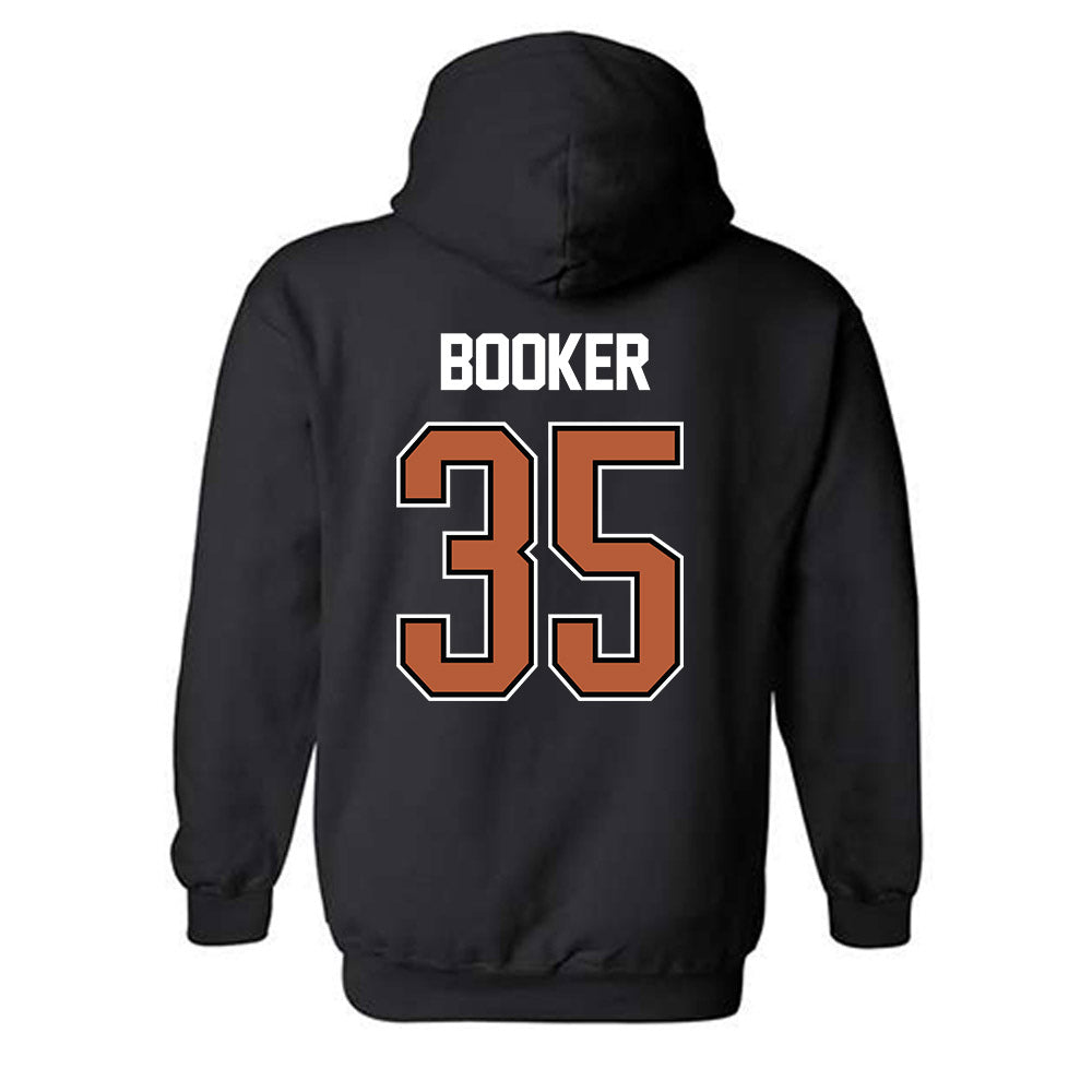 Texas - NCAA Women's Basketball : Madison Booker - NCAA® March Madness® 2025 Shersey Hooded Sweatshirt-1