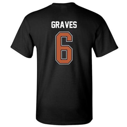 Texas - NCAA Women's Basketball : Sarah Graves - NCAA® March Madness® 2025 Shersey T-Shirt-1