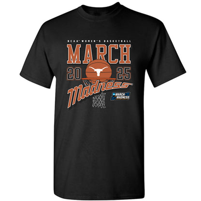 Texas - NCAA Women's Basketball : Sarah Graves - NCAA® March Madness® 2025 Shersey T-Shirt-0