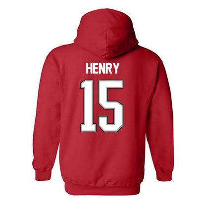 Ohio State - NCAA Women's Basketball : Seini Henry - NCAA® March Madness® 2025 Shersey Hooded Sweatshirt-1