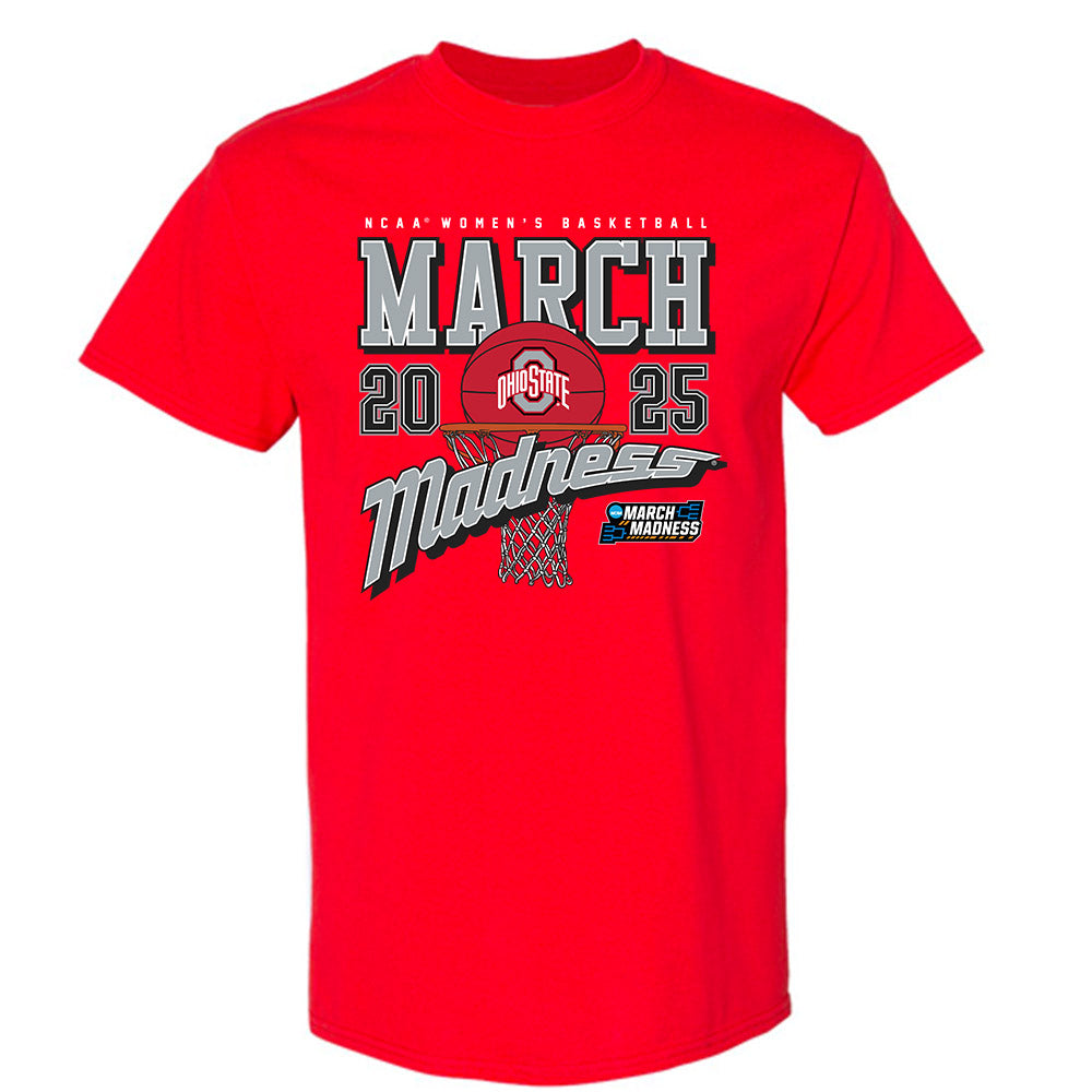 Ohio State - NCAA Women's Basketball : Seini Henry - NCAA® March Madness® 2025 Shersey T-Shirt-0