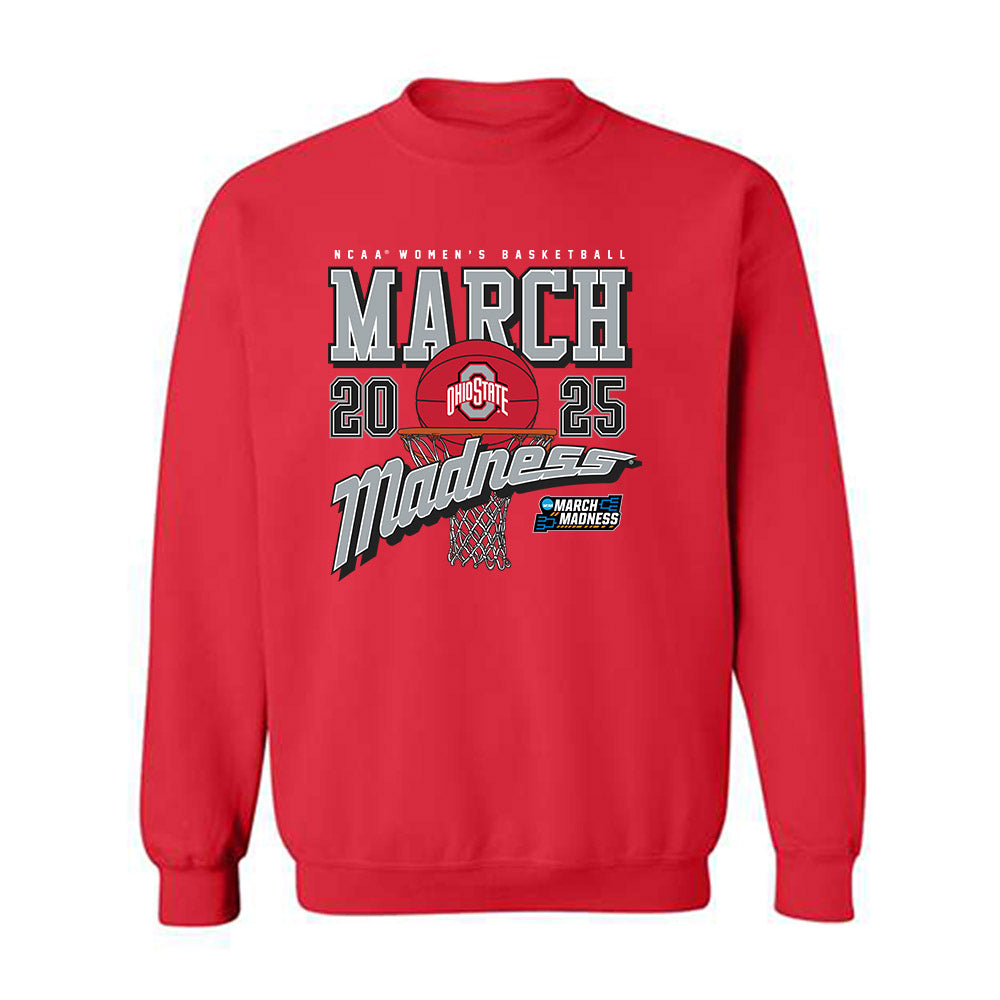 Ohio State - NCAA Women's Basketball : Seini Henry - NCAA® March Madness® 2025 Shersey Crewneck Sweatshirt-0