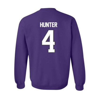 TCU - NCAA Women's Basketball : Donovyn Hunter - NCAA® March Madness® 2025 Shersey Crewneck Sweatshirt-1