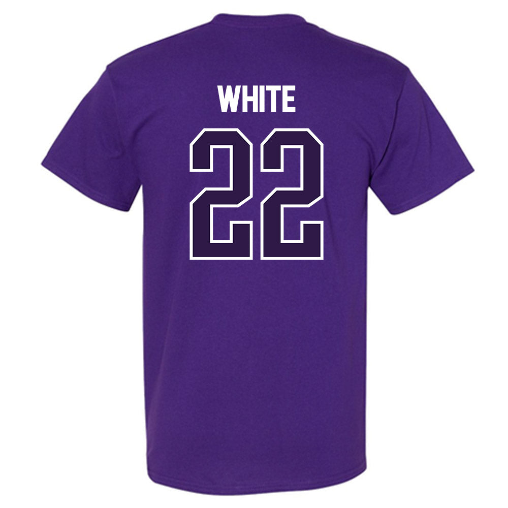 Kansas State - NCAA Women's Basketball : Ramiya White - NCAA® March Madness® 2025 Shersey T-Shirt-1