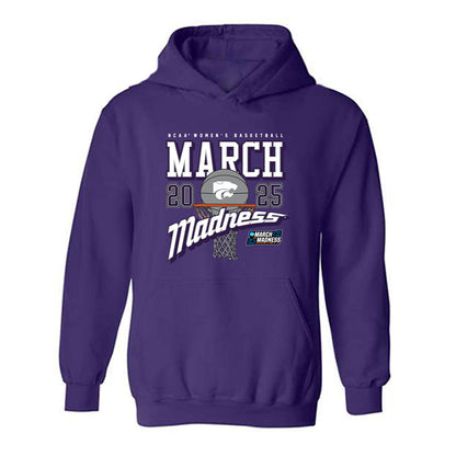 Kansas State - NCAA Women's Basketball : Gina Garcia Safont - NCAA® March Madness® 2025 Shersey Hooded Sweatshirt-0