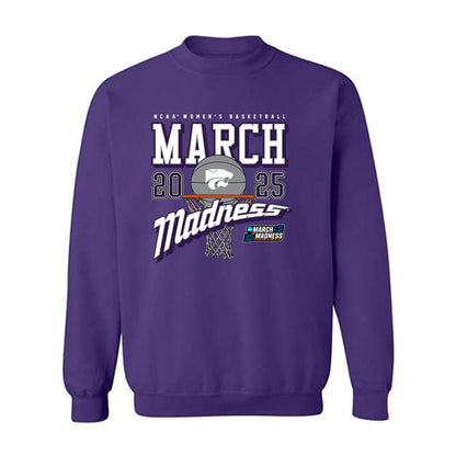 Kansas State - NCAA Women's Basketball : Gina Garcia Safont - NCAA® March Madness® 2025 Shersey Crewneck Sweatshirt-0