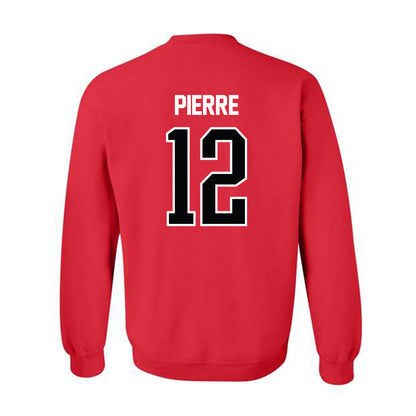 NC State - NCAA Women's Basketball : Khamil Pierre - NCAA® March Madness® 2025 Shersey Crewneck Sweatshirt-1