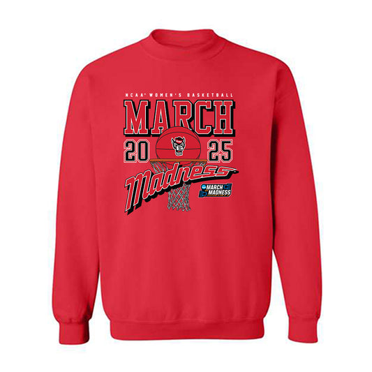 NC State - NCAA Women's Basketball : Kyshe Lunan - NCAA® March Madness® 2025 Shersey Crewneck Sweatshirt-0