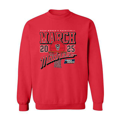 NC State - NCAA Women's Basketball : Alyssa Lewis - NCAA® March Madness® 2025 Shersey Crewneck Sweatshirt-0
