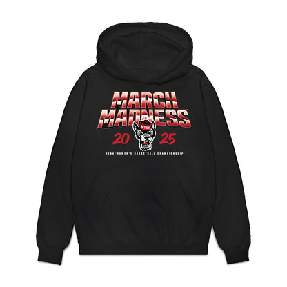 NC State - NCAA Women's Basketball : - NCAA® March Madness® 2025 Team Premium Hooded Sweatshirt-0