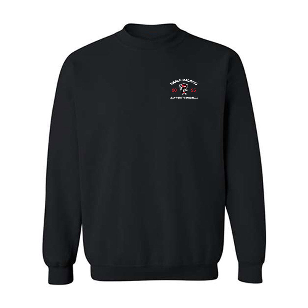 NC State - NCAA Women's Basketball : - NCAA® March Madness® 2025 Roster Crewneck Sweatshirt-0