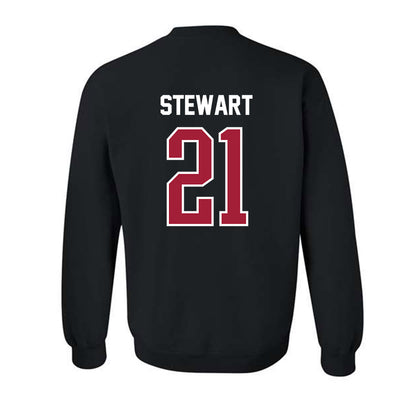 Oklahoma - NCAA Women's Basketball : Brooklyn Stewart - NCAA® March Madness® 2025 Shersey Crewneck Sweatshirt-1