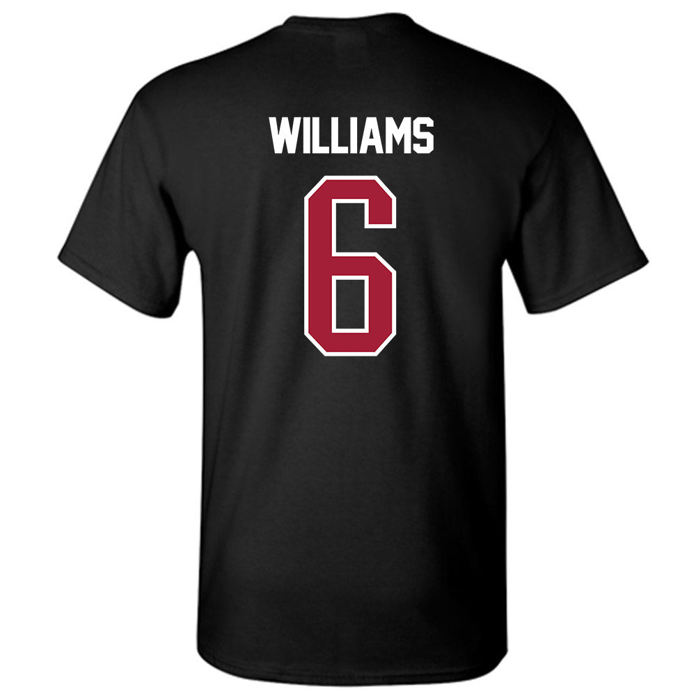 Oklahoma - NCAA Women's Basketball : Sahara Williams - NCAA® March Madness® 2025 Shersey T-Shirt-1