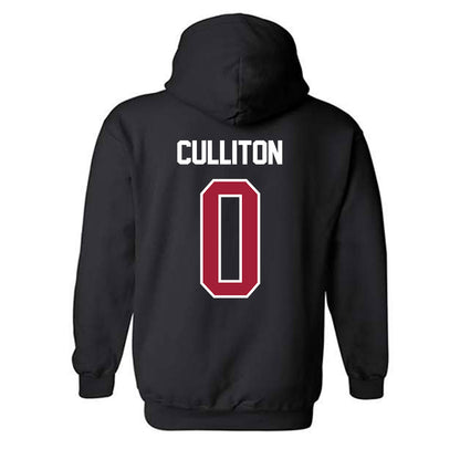 Oklahoma - NCAA Women's Basketball : Beatrice Culliton - NCAA® March Madness® 2025 Shersey Hooded Sweatshirt-1