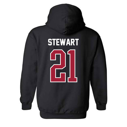 Oklahoma - NCAA Women's Basketball : Brooklyn Stewart - NCAA® March Madness® 2025 Shersey Hooded Sweatshirt-1