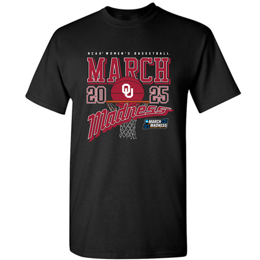 Oklahoma - NCAA Women's Basketball : Keziah Lofton - NCAA® March Madness® 2025 Shersey T-Shirt-0