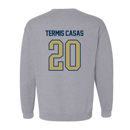 Georgia Tech - NCAA Women's Basketball : Ariadna Termis Casas - NCAA® March Madness® 2025 Shersey Crewneck Sweatshirt-1