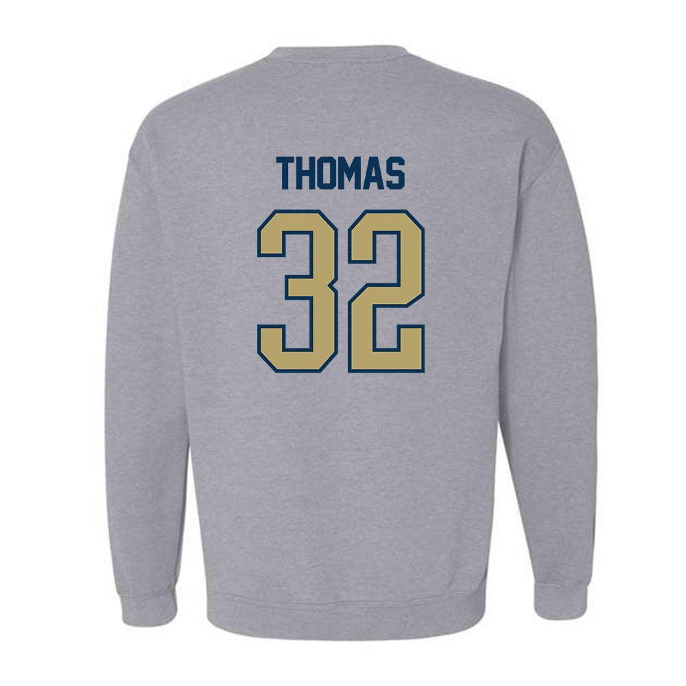 Georgia Tech - NCAA Women's Basketball : D'Asia Thomas - NCAA® March Madness® 2025 Shersey Crewneck Sweatshirt-1