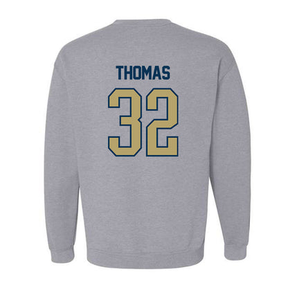 Georgia Tech - NCAA Women's Basketball : D'Asia Thomas - NCAA® March Madness® 2025 Shersey Crewneck Sweatshirt-1