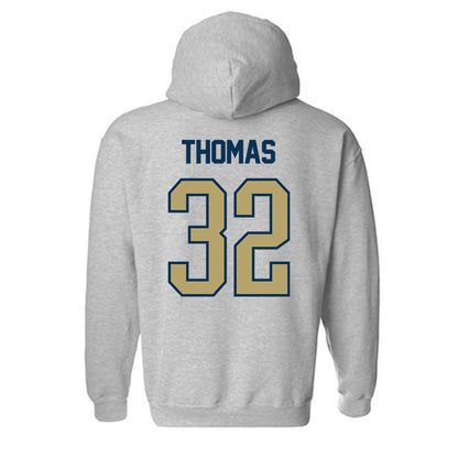 Georgia Tech - NCAA Women's Basketball : D'Asia Thomas - NCAA® March Madness® 2025 Shersey Hooded Sweatshirt-1