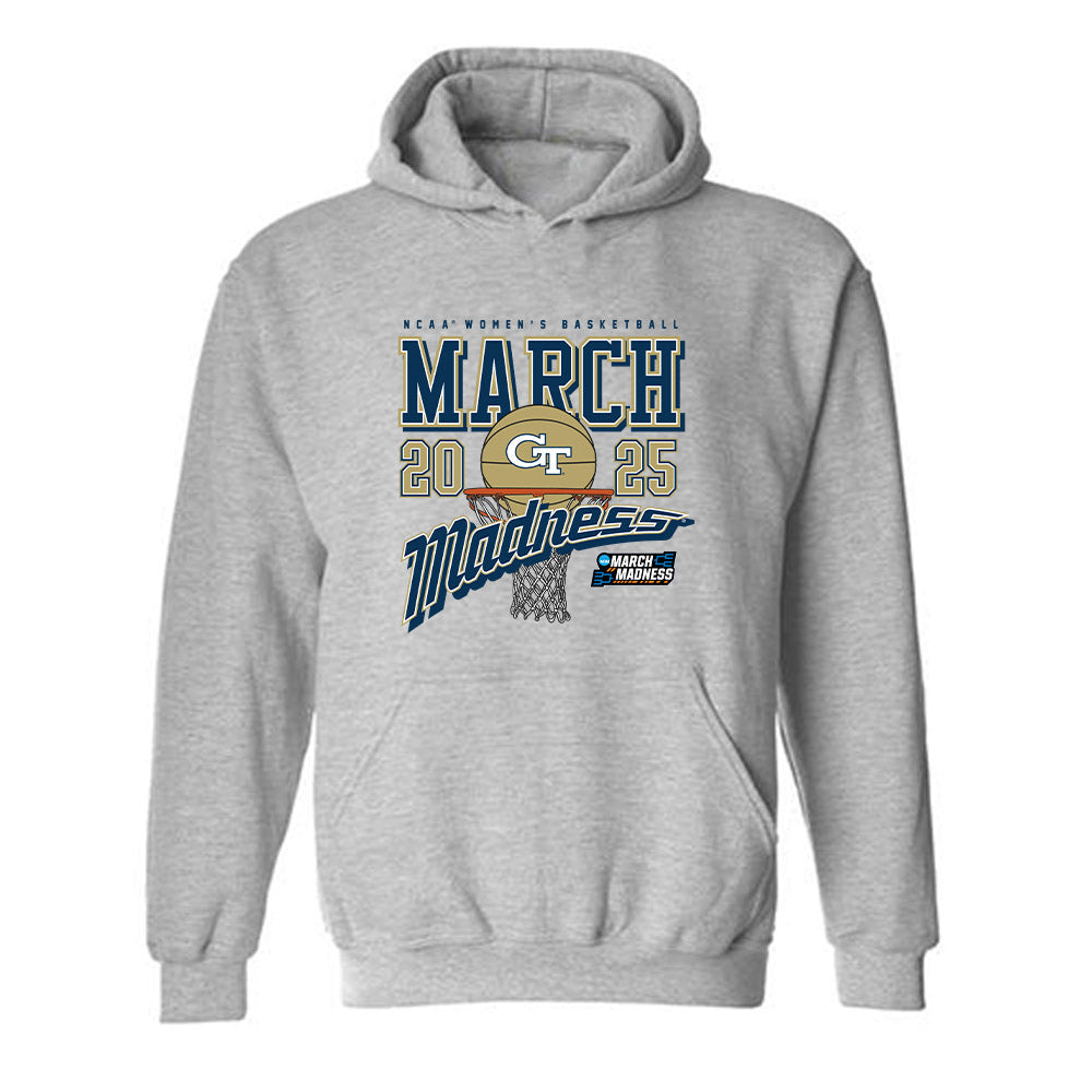 Georgia Tech - NCAA Women's Basketball : Ariadna Termis Casas - NCAA® March Madness® 2025 Shersey Hooded Sweatshirt-0