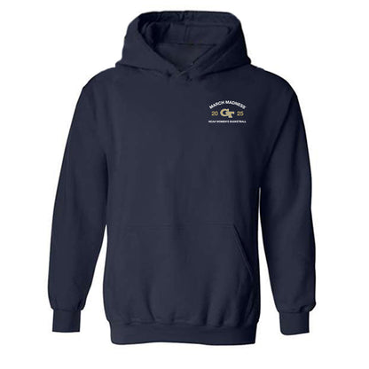 Georgia Tech - NCAA Women's Basketball : - NCAA® March Madness® 2025 Roster Hooded Sweatshirt-0