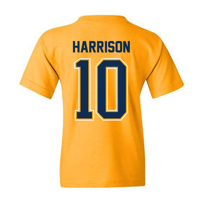 West Virginia - NCAA Women's Basketball : Jordan Harrison - NCAA® March Madness® 2025 Shersey Youth T-Shirt-1