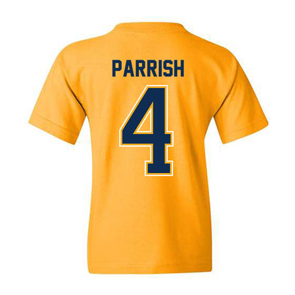 West Virginia - NCAA Women's Basketball : Madison Parrish - NCAA® March Madness® 2025 Shersey Youth T-Shirt-1