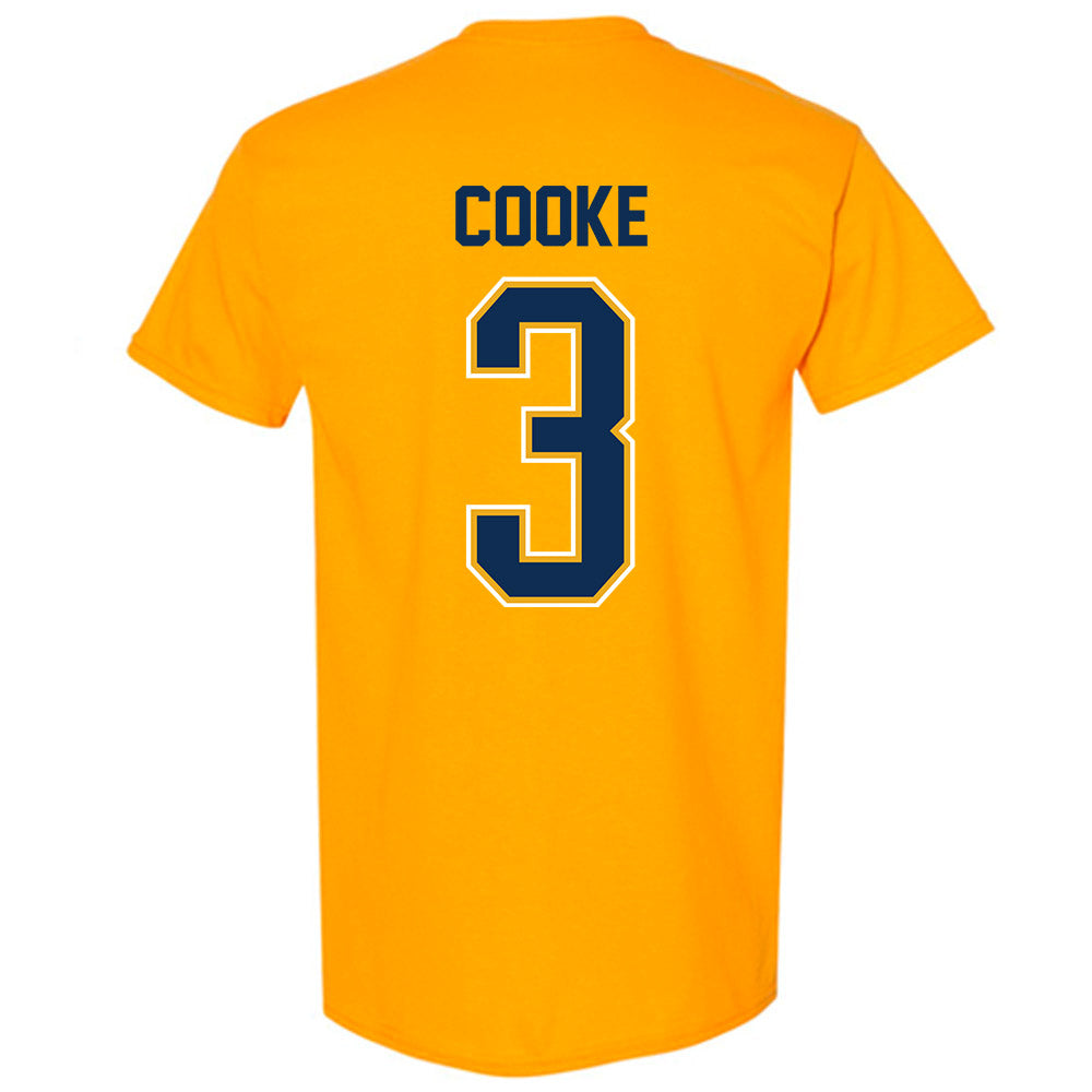 West Virginia - NCAA Women's Basketball : Gia Cooke - NCAA® March Madness® 2025 Shersey T-Shirt-1