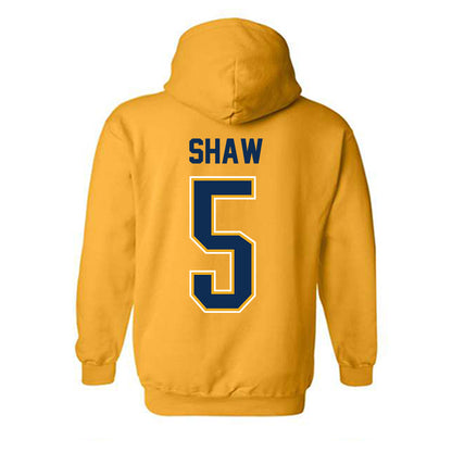 West Virginia - NCAA Women's Basketball : Sydney Shaw - NCAA® March Madness® 2025 Shersey Hooded Sweatshirt-1