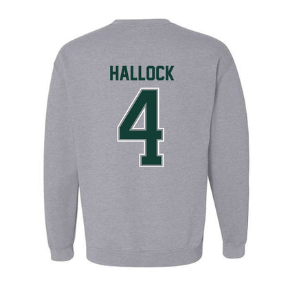 Michigan State - NCAA Women's Basketball : Theryn Hallock - NCAA® March Madness® 2025 Shersey Crewneck Sweatshirt-1