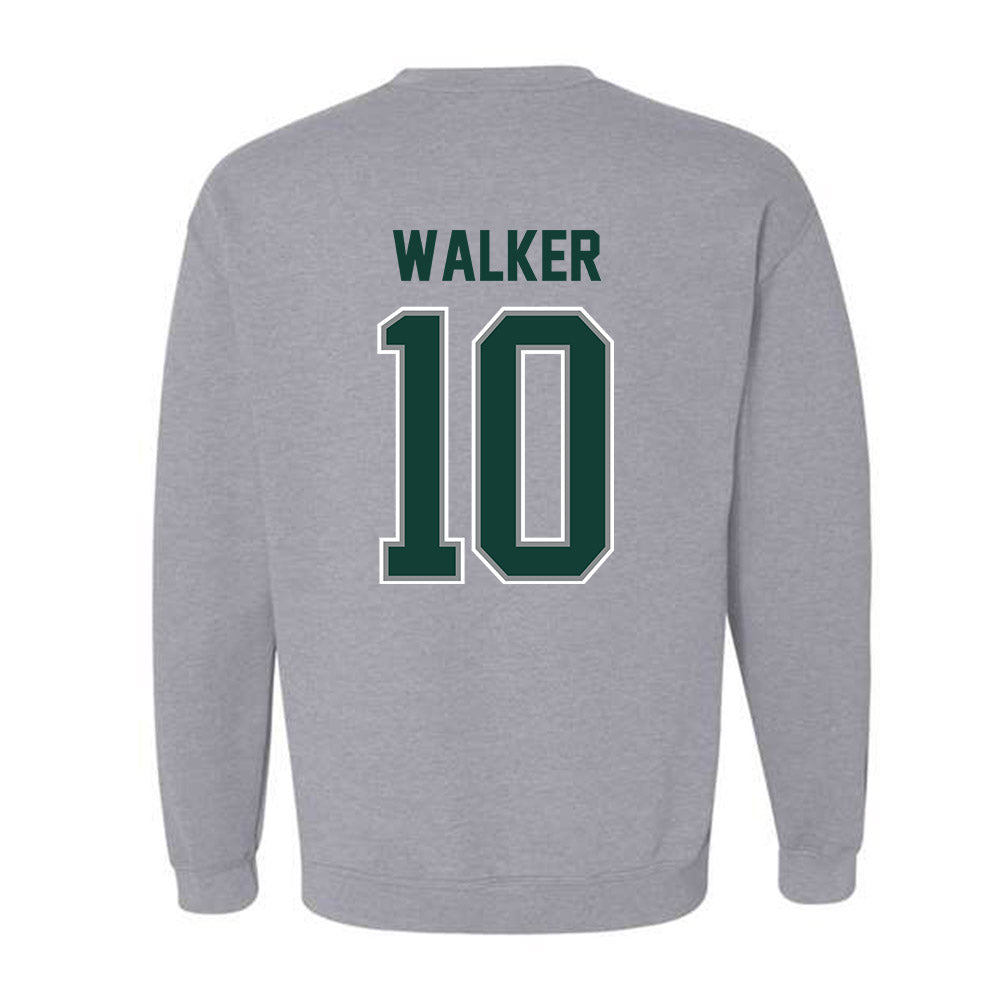 Michigan State - NCAA Women's Basketball : Lauren Walker - NCAA® March Madness® 2025 Shersey Crewneck Sweatshirt-1