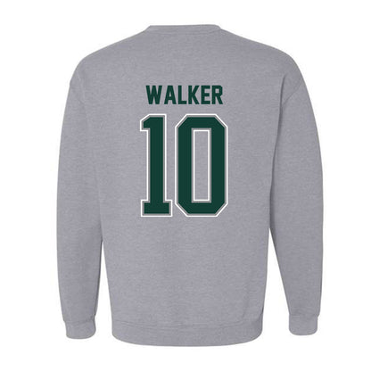 Michigan State - NCAA Women's Basketball : Lauren Walker - NCAA® March Madness® 2025 Shersey Crewneck Sweatshirt-1