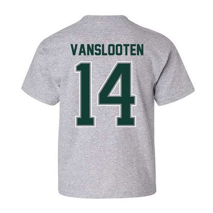 Michigan State - NCAA Women's Basketball : Grace VanSlooten - NCAA® March Madness® 2025 Shersey Youth T-Shirt-1