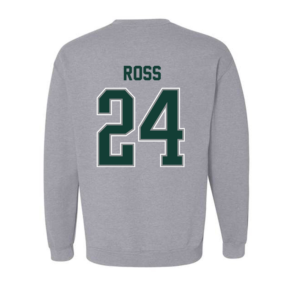 Michigan State - NCAA Women's Basketball : Lauren Ross - NCAA® March Madness® 2025 Shersey Crewneck Sweatshirt-1