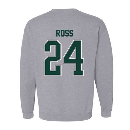 Michigan State - NCAA Women's Basketball : Lauren Ross - NCAA® March Madness® 2025 Shersey Crewneck Sweatshirt-1