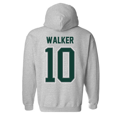 Michigan State - NCAA Women's Basketball : Lauren Walker - NCAA® March Madness® 2025 Shersey Hooded Sweatshirt-1