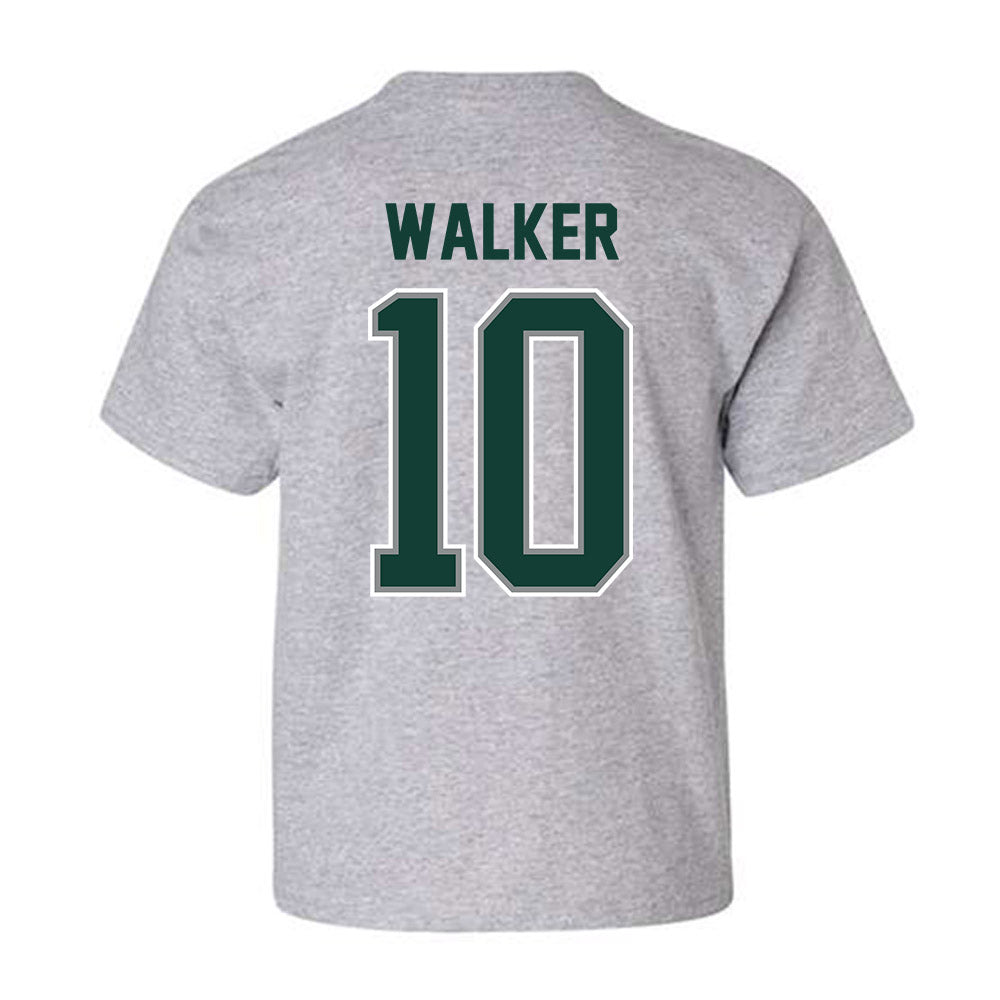Michigan State - NCAA Women's Basketball : Lauren Walker - NCAA® March Madness® 2025 Shersey Youth T-Shirt-1