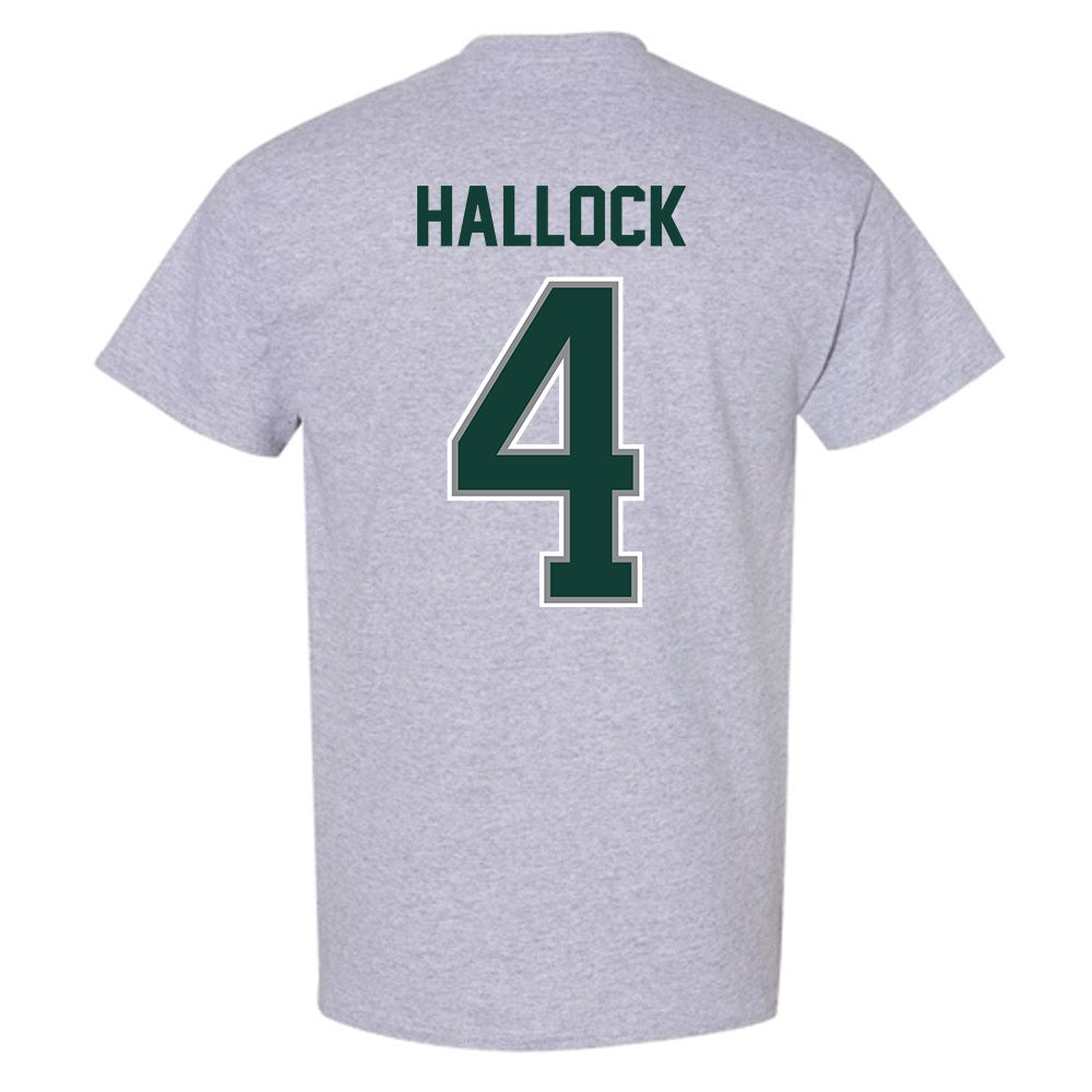 Michigan State - NCAA Women's Basketball : Theryn Hallock - NCAA® March Madness® 2025 Shersey T-Shirt-1