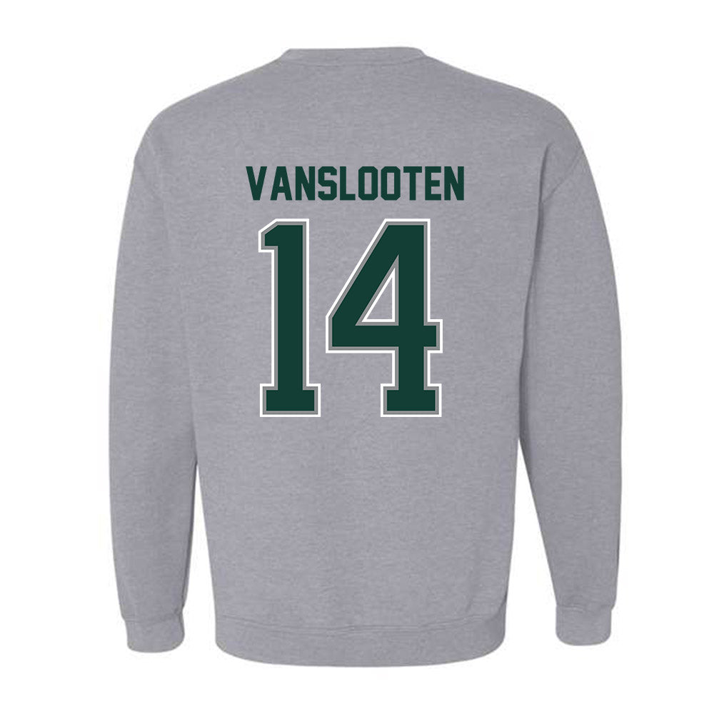 Michigan State - NCAA Women's Basketball : Grace VanSlooten - NCAA® March Madness® 2025 Shersey Crewneck Sweatshirt-1
