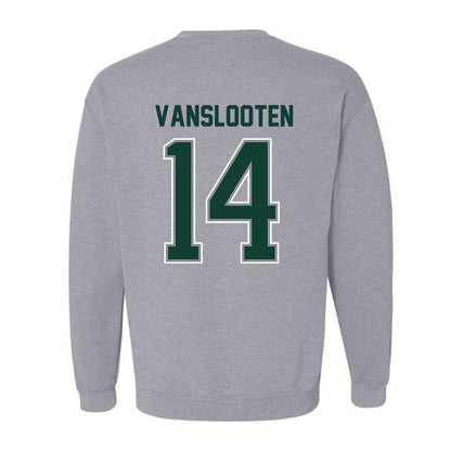 Michigan State - NCAA Women's Basketball : Grace VanSlooten - NCAA® March Madness® 2025 Shersey Crewneck Sweatshirt-1