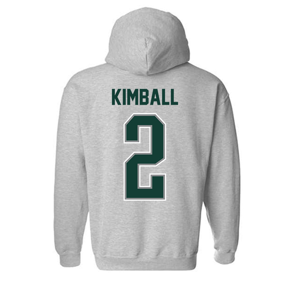 Michigan State - NCAA Women's Basketball : Abbey Kimball - NCAA® March Madness® 2025 Shersey Hooded Sweatshirt-1