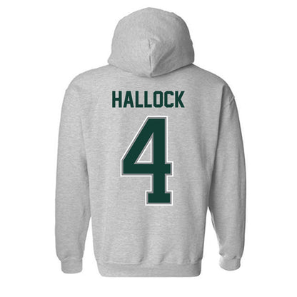 Michigan State - NCAA Women's Basketball : Theryn Hallock - NCAA® March Madness® 2025 Shersey Hooded Sweatshirt-1
