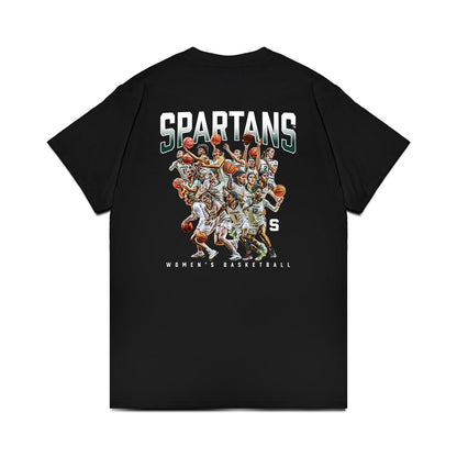 Michigan State - NCAA Women's Basketball : - NCAA® March Madness® 2025 Team Premium T-Shirt-1