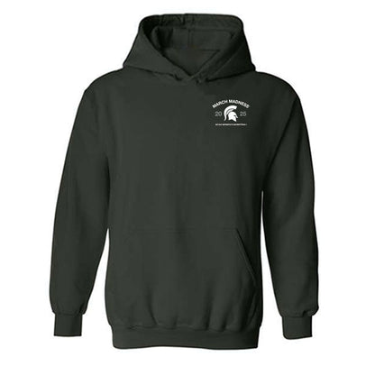 Michigan State - NCAA Women's Basketball : - NCAA® March Madness® 2025 Roster Hooded Sweatshirt-0